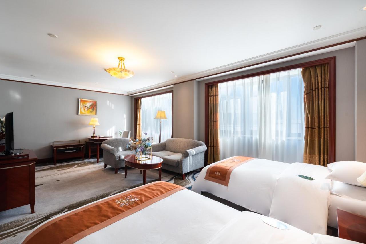 Golden Ocean Hotel Tianjin Exterior foto