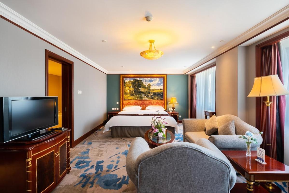 Golden Ocean Hotel Tianjin Exterior foto